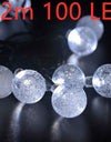 Solar Crystal LED Garden Lights