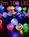 Solar Crystal LED Garden Lights