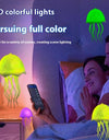 Jellyfish Lamp USB Colorful Voice Control Swimming Ambience Light