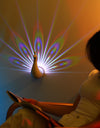 Peacocks Wall Lamp Colorful Ambient Lighting Modern Creative Atmosphere 3D Body Animal Lighting Lustre For Bedroom