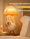 Jellyfish Lamp USB Colorful Voice Control Swimming Ambience Light