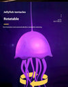 Jellyfish Lamp USB Colorful Voice Control Swimming Ambience Light